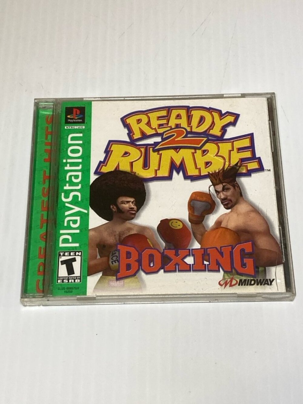 Ready 2 Rumble Boxing Greatest Hits PS1 Midway Boxing Fighting Video Game